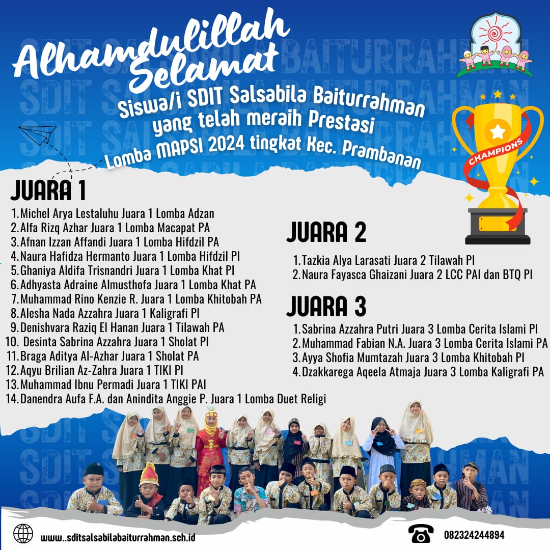 Borong Juara MAPSI 2024